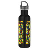 Frühlingsblumen Trinkflasche (Rückseite)