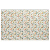 Frühlingsblumen Tulips Daffodil Muster Gewebe Stoff (Fat Quarter (45,7 x 55,9 cm))