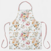 Frühlingsblumen Tulpen Schürze (Vorderseite)