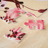 Frühlingsblumen U Muster Puzzle (Seite)