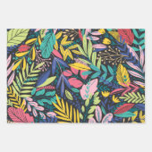 Frühlingsblumen Umhüllungsblätter Geschenkpapier Set (Vorderseite 3)