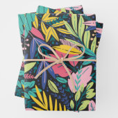 Frühlingsblumen Umhüllungsblätter Geschenkpapier Set (Beispiel)