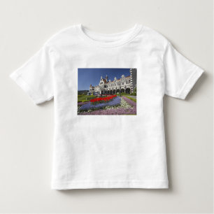 Frühlingsblumen und historischer Bahnhof, Kleinkind T-shirt