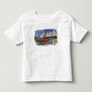 Frühlingsblumen und historischer Bahnhof, Kleinkind T-shirt