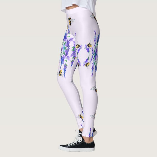 Frühlingsblumen und Leggings (Links)