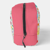 Frühlingsblumen und Ostereier Personalisiert Waschbeutel (Rechts)