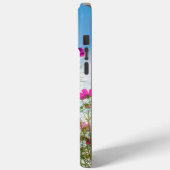 Frühlingsblumen und Schmetterling Case-Mate iPhone Hülle (Rückseite / Links)