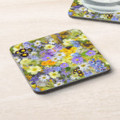 Frühlingsblumen Untersetzer Set (Linke Seite)