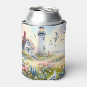 Frühlingsblumen von Lighthouse Coastal Hütte Dosenkühler