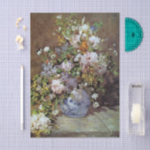Frühlingsblumen von Renoir Seidenpapier (Handwerk)