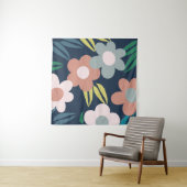 Frühlingsblumen Wandteppich (Beispiel (Horizontal))