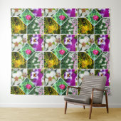 Frühlingsblumen Wandteppich (Beispiel (Horizontal))