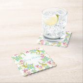 Frühlingsblumen Wasserfarbe Untersetzer (Vor Ort)