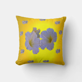 Frühlingsblumen werfen Kissen. Kissen