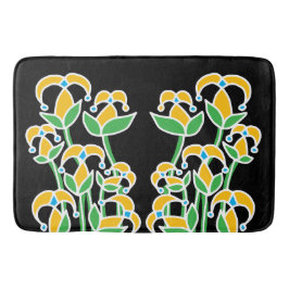 Frühlingsblumen Whimsical 41 Badematte