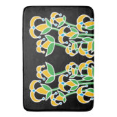 Frühlingsblumen Whimsical 41 Badematte (Vorderseite Vertikal)