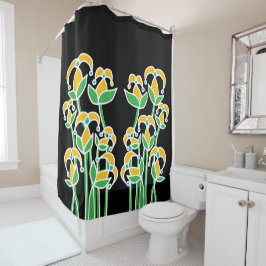 Frühlingsblumen Whimsical 41 Duschvorhang