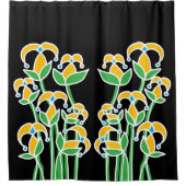 Frühlingsblumen Whimsical 41 Duschvorhang (Vorderseite)