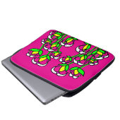 Frühlingsblumen Whimsical 41 Laptopschutzhülle (Vorne Knopf)