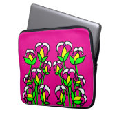 Frühlingsblumen Whimsical 41 Laptopschutzhülle (Vorderseite Links)