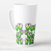 Frühlingsblumen Whimsical 41 Milchtasse (Linke Ecke)