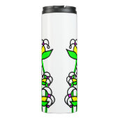 Frühlingsblumen Whimsical 41 Thermosbecher (Rückseite)