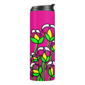 Frühlingsblumen Whimsical 41 Thermosbecher (Nach links gedreht)