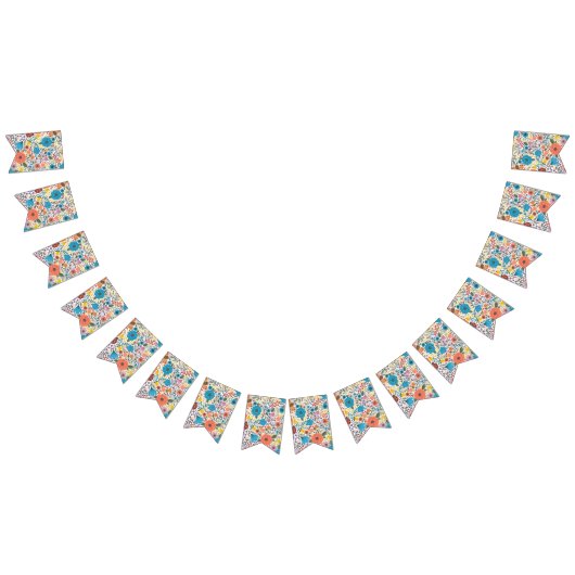 Frühlingsblumen. Wimpelkette (Alle)