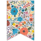 Frühlingsblumen. Wimpelkette (Dritte Fahne)