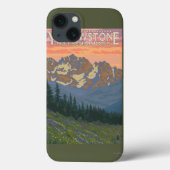 Frühlingsblumen - Yellowstone Nationalpark Case-Mate iPhone Hülle (Rückseite)