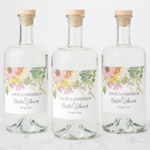 Frühlingsblumengarten Brautparty Papier Untersetze