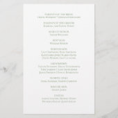 Frühlingsblumengarten Rosa Blumenzwiebelprogramm (Rückseite)