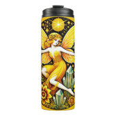 Frühlingsblumenhain Blume Thermosbecher (Vorderseite)