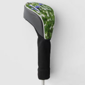 Frühlingsblumenlandschaft am Hang Golf Headcover (angewinkelt)