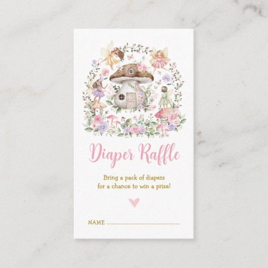 Frühlingsblumenmaus verzauberter Waldschlacker Begleitkarte (Vorderseite)