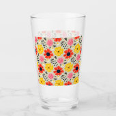 Frühlingsblumenmuster glas (Vorderseite)