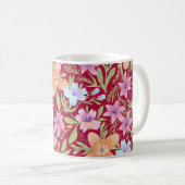Frühlingsblumenmuster  kaffeetasse (VorderseiteRechts)