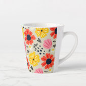 Frühlingsblumenmuster  milchtasse (Rechts)