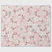 Frühlingsblumenmuster. Nahtloser blumengeschmückte Geschenkpapier (Flach)