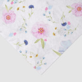 Frühlingsblumenpapier Seidenpapier (Detail)