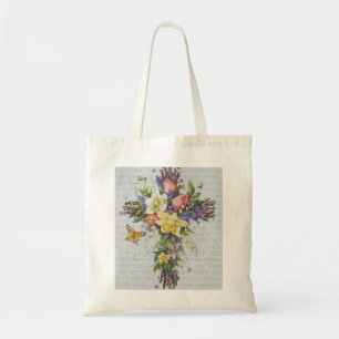 FrühlingsblumenquerTasche Tragetasche