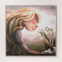 Frühlingsblumenrätsel Puzzle