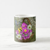 Frühlingsblumensammler. kaffeetasse (Mittel)