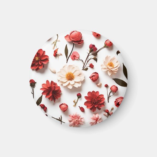 Frühlingsblumensammlung Magnet (Vorne)