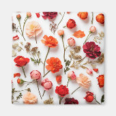 Frühlingsblumensammlung Magnet (Vorne)