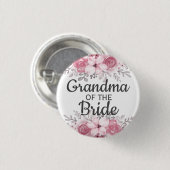 Frühlingsblümherrschaft des Brautknopfes Button (Vorne & Hinten)