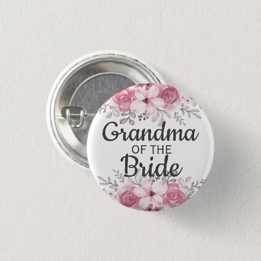 Frühlingsblümherrschaft des Brautknopfes Button (Vorne & Hinten)