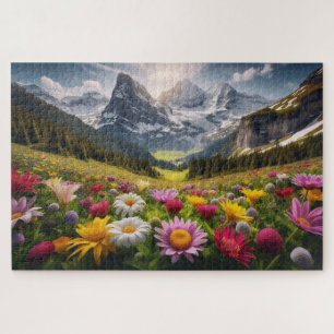 Frühlingsblut - atemberaubende Landschaftliche Lan Puzzle