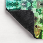 Frühlingsblüte Blume Abstrakte Blumenkunst Mousepad (Ecke)