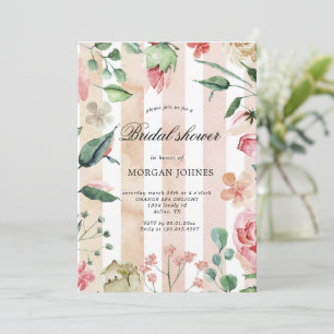 Frühlingsblüte Blumendusche Einladung